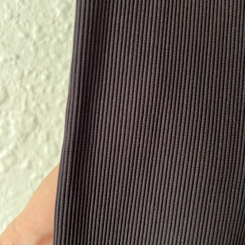 All Fenix Ribbed Black Biker Shorts Size Small - Picture 2 of 5